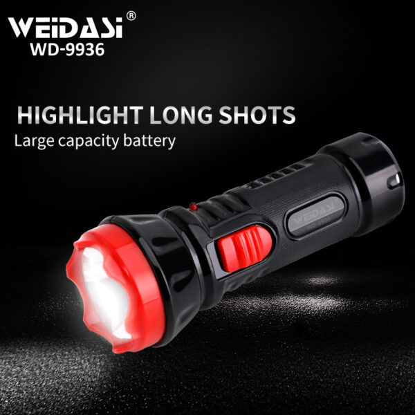 multifunctional hand linterna recargable led torch light flashlight