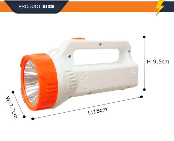 factory price led portable high power searchlight rechargeable headlamp