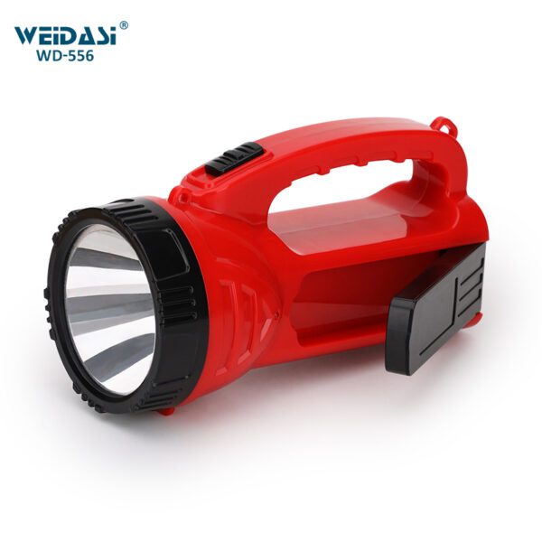 customization handheld rechargeable torch led flashlight searchlight for wholesale