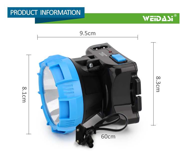 oem custom headlamp rechargeable led head light with adjust angle head light