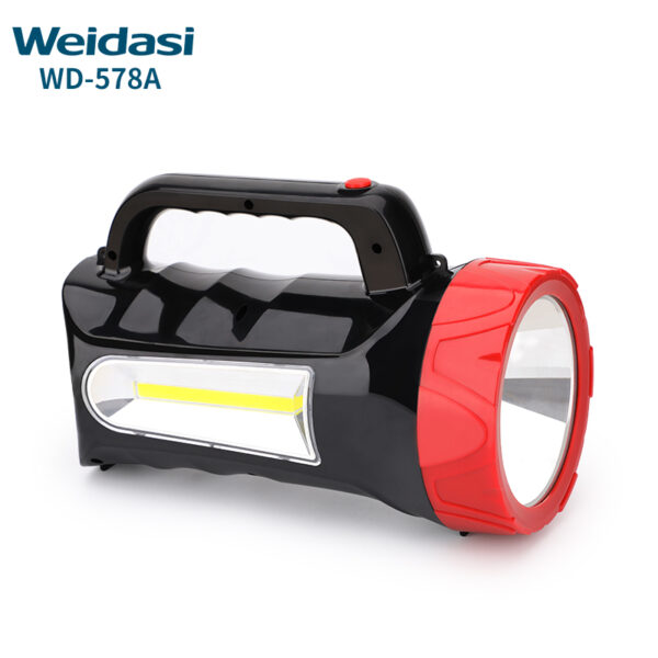 outdoor portable emergency light searchlight led rechargeable battery searchlight