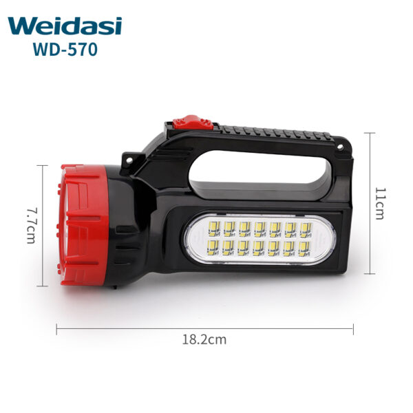 rechargeable handheld portable high power led searchlight for outdoor