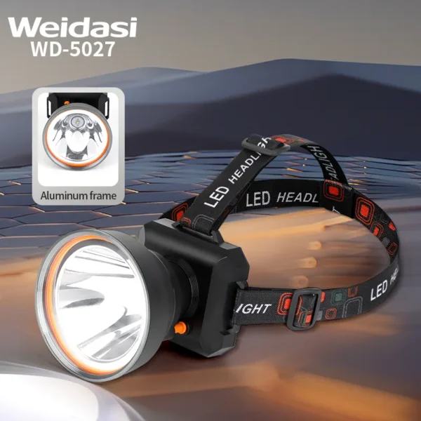 wholesale rechargeable led head lamp portable headlamp for outdoor camping (复制)