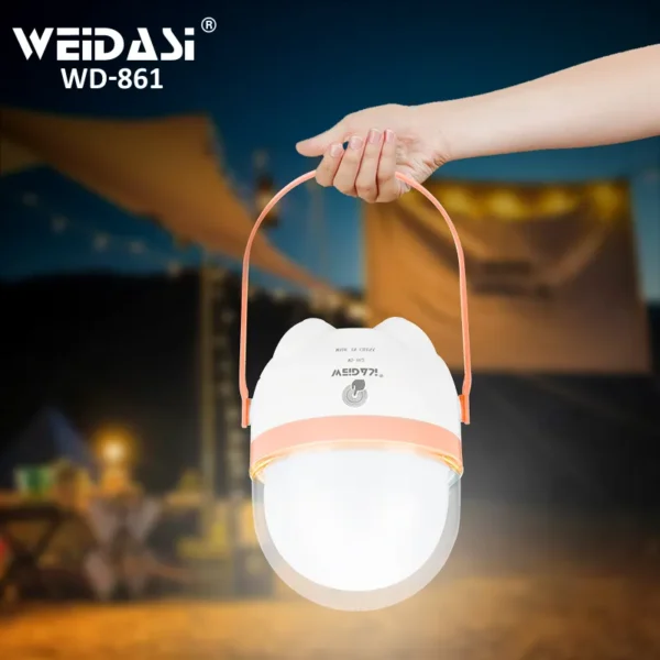 outdoor portable camping lantern handheld camping lamp multi functional led emergency lamp (复制)