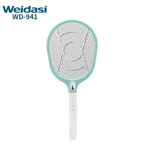 led light electric fly swatter anti mosquito killer racket pest safety mesh mosquito bat