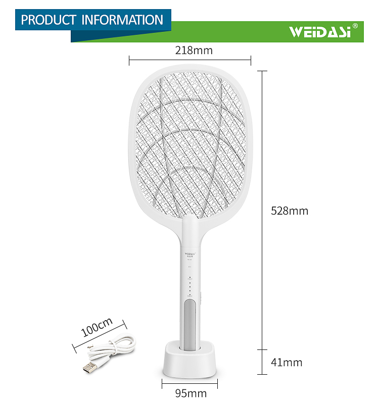 electric mosquito bat and mosquito lamp two modes with rechargeable mosquitoes killer (复制)