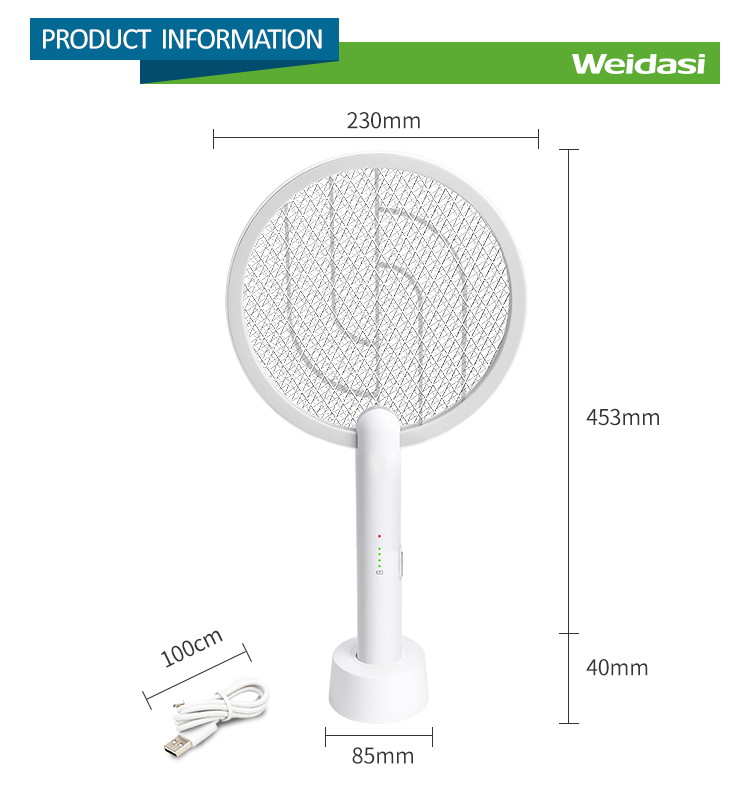 electric mosquito bat and mosquito lamp two modes with rechargeable mosquitoes killer (复制)