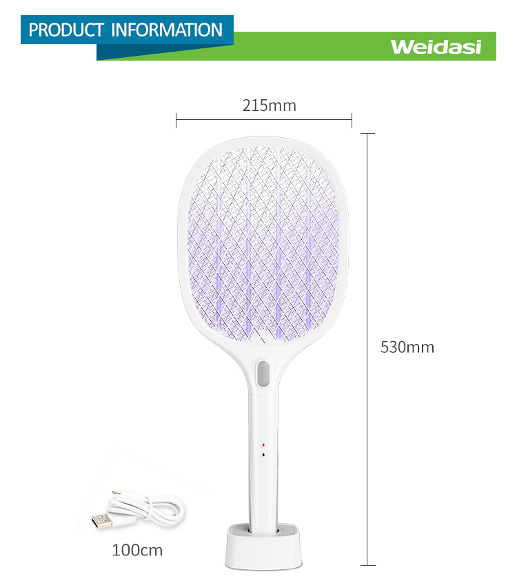 mosquito zapper purple light traps mosquitoes usb rechargeable electric mosquito killer swatter