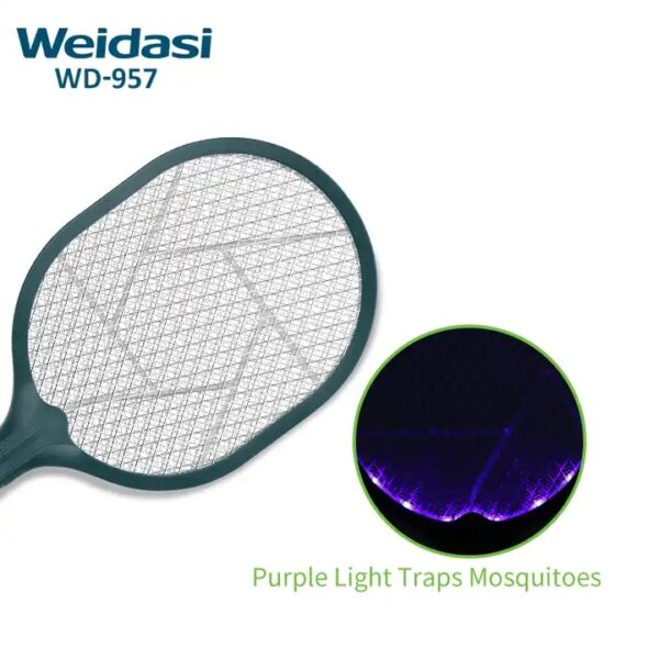 wholesale rechargeable anti pest bug skd fly racket mosquito zapper with battery (复制)