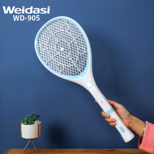 rechargeable fly killing electric mosquito killer racket for pest control