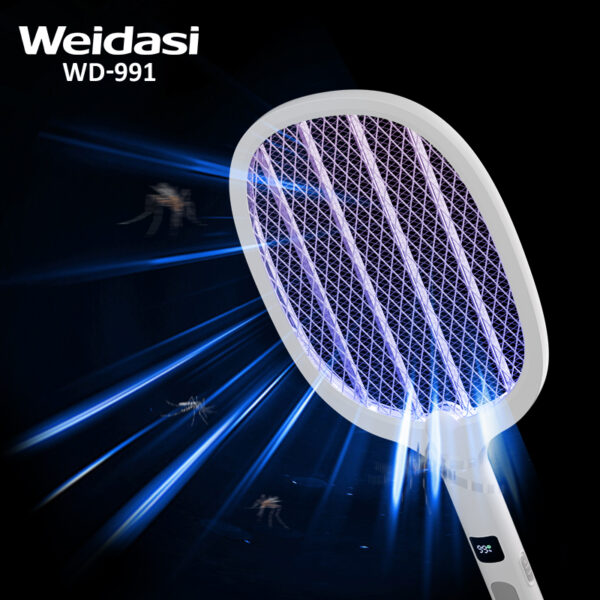 rechargeable fly killing electric mosquito killer racket for pest control