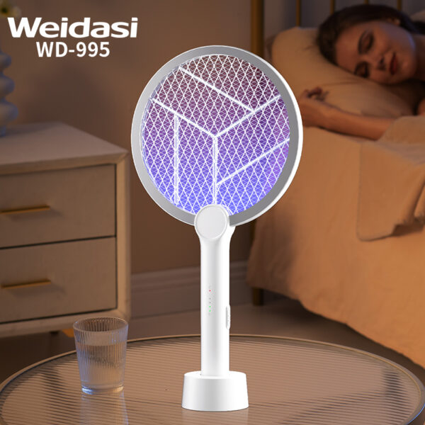 rechargeable fly killing electric mosquito killer racket for pest control