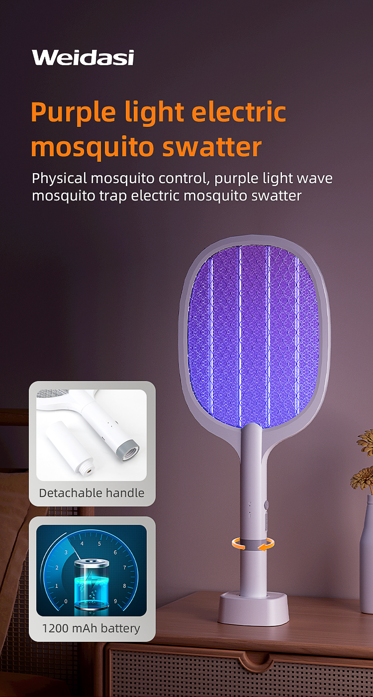 rechargeable fly killing electric mosquito killer racket for pest control